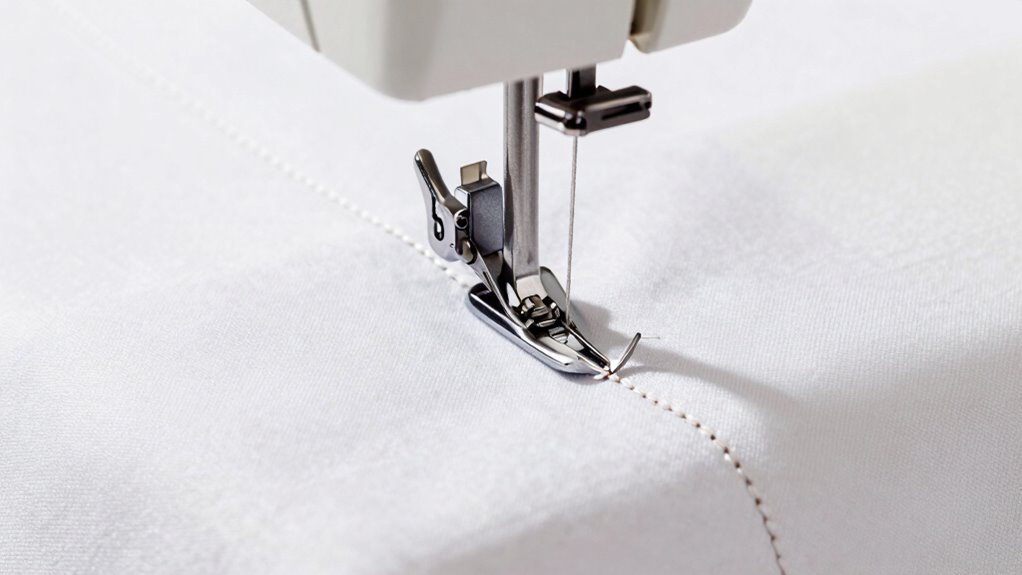 use lockstitch for neater seams