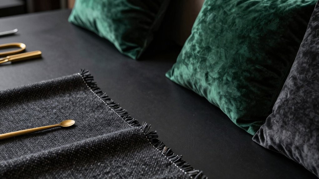 use rich color textures