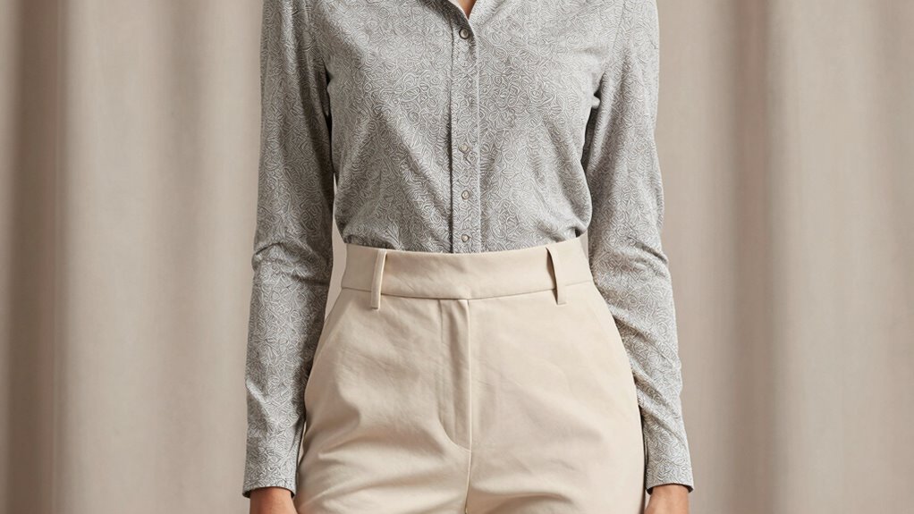 use small prints for slimming