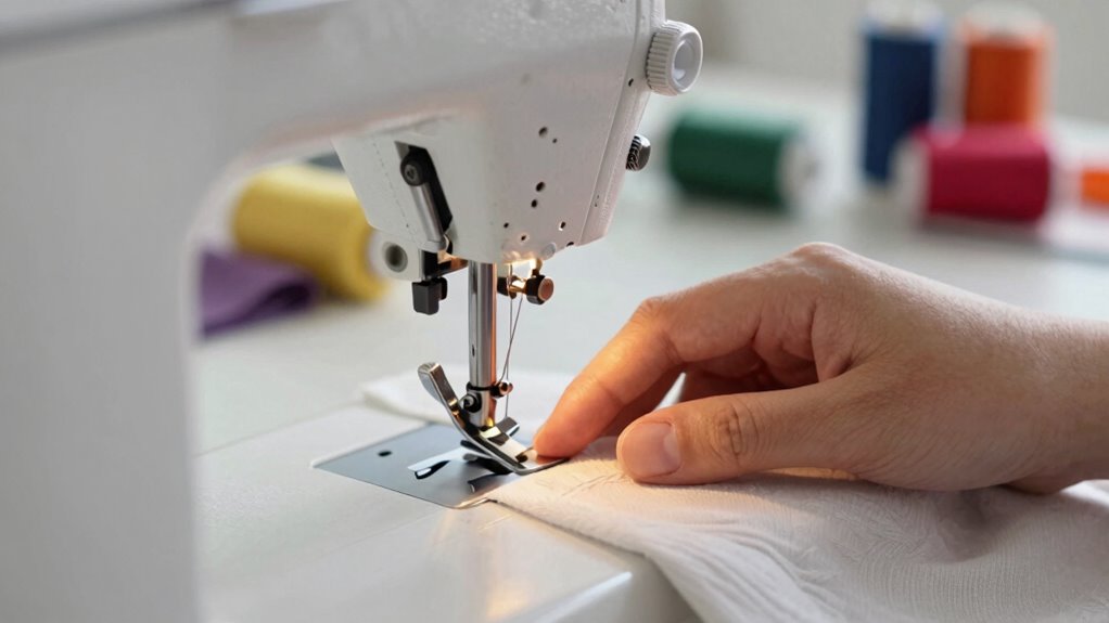 adjust presser foot pressure