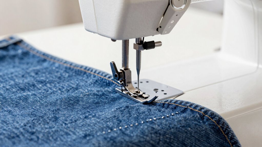 adjust tension for heavy fabrics
