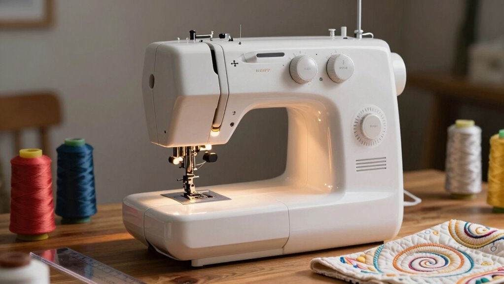adjustable tension stable quilting