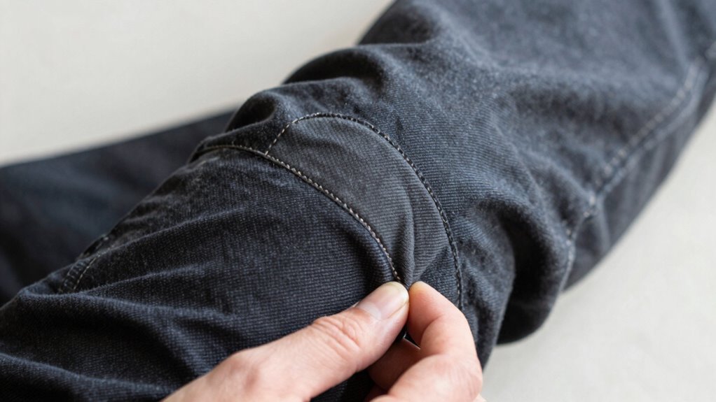 adjusting trousers fit