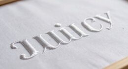 assessing embroidery lettering quality