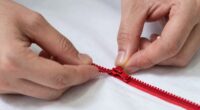 baste zippers for precision