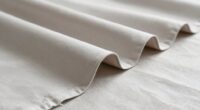 blocking alters fabric drape