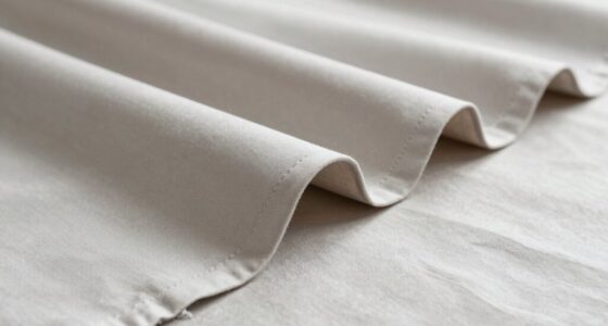 blocking alters fabric drape