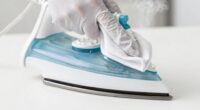 clean iron s fusible residue