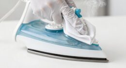 clean iron s fusible residue