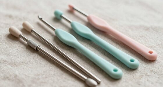 comfortable ergonomic crochet tools