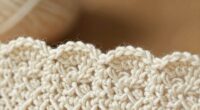 crochet edge curling problem