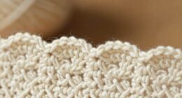 crochet edge curling problem
