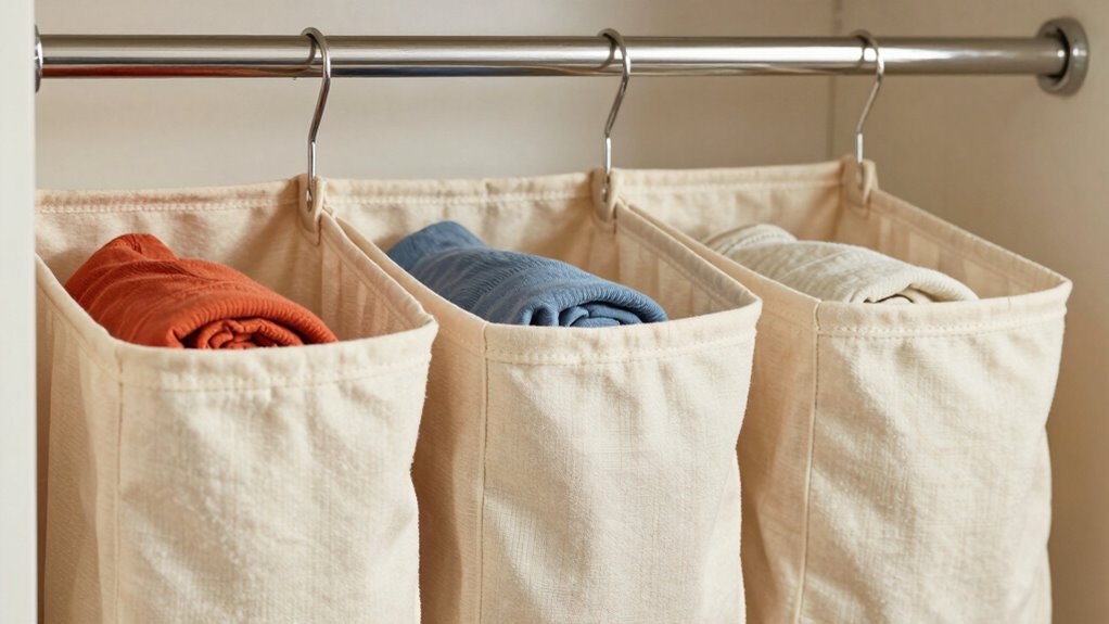 customizable fabric closet organizer