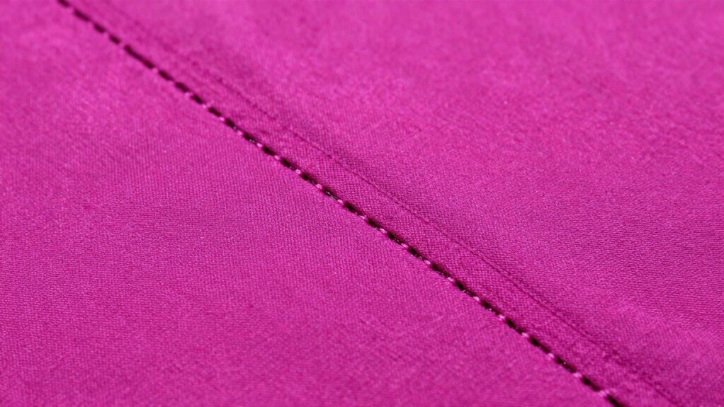 decorative stitches enhance garment design