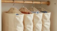 diy cotton closet organizer