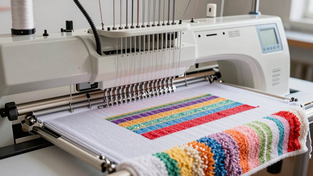 durable user friendly embroidery machine