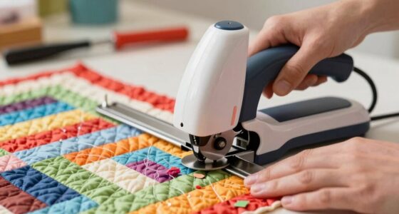 electric rotary cutters assist quilters