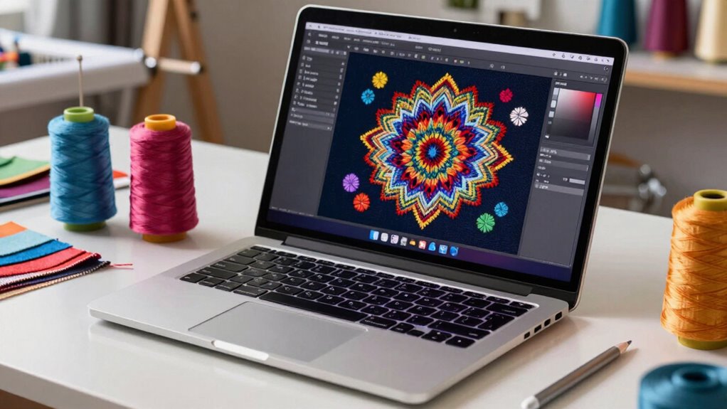 embroidery laptop essential features