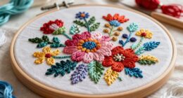exciting hoop embroidery
