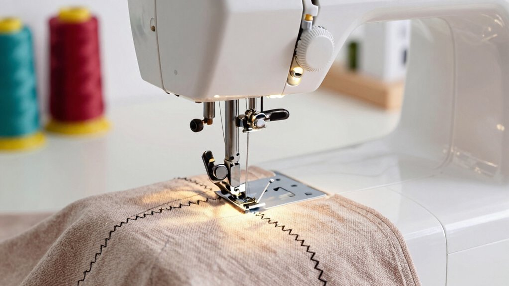 features for knit sewing