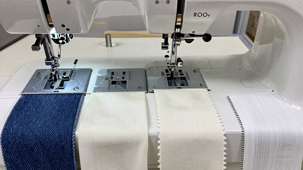 feed dogs ensure fabric control