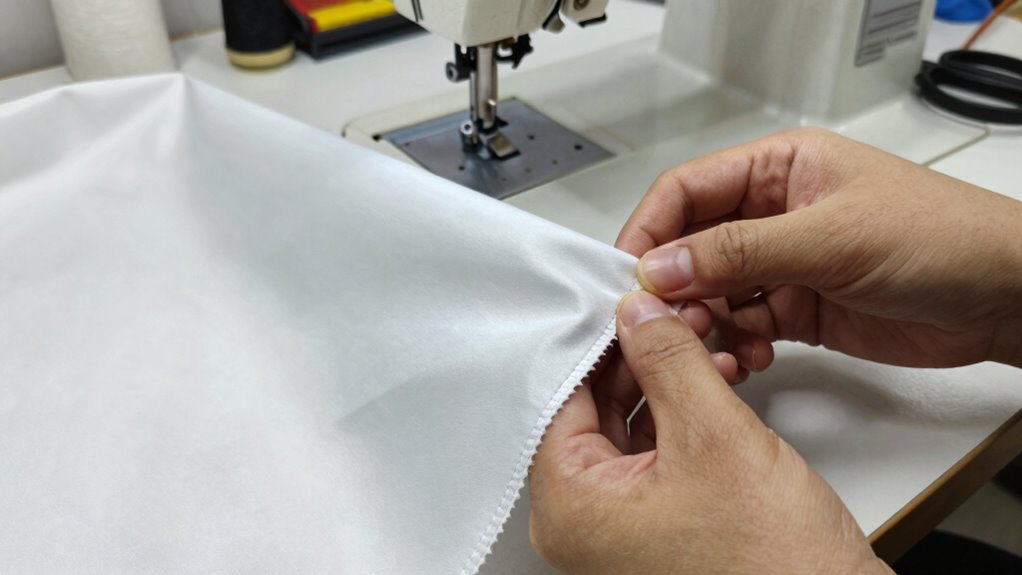fix bias cut hem sagging