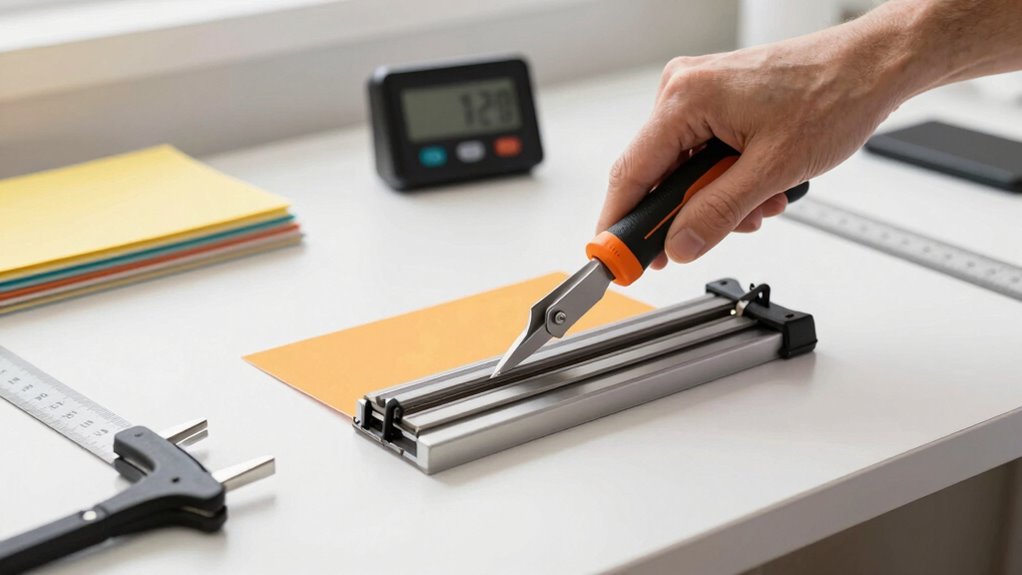 focused organized cutting routine