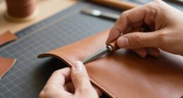 leather edge finishing techniques