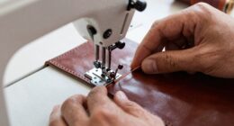 leatherworking post bed machinery
