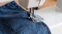 machine skipping over bulky seams
