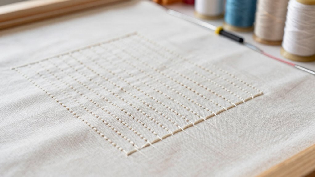 neat embroidery back techniques