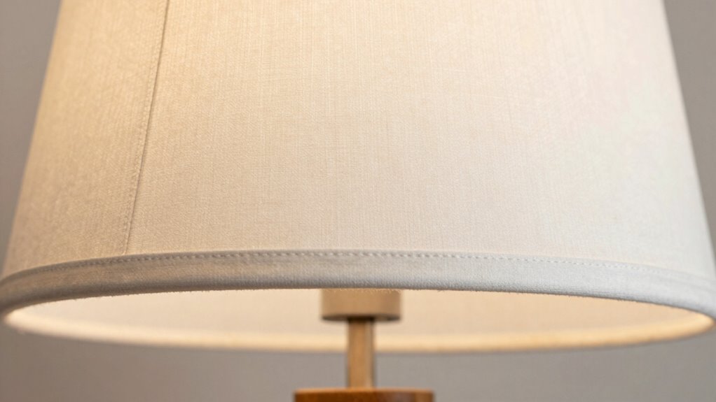 no sew fabric shade edges