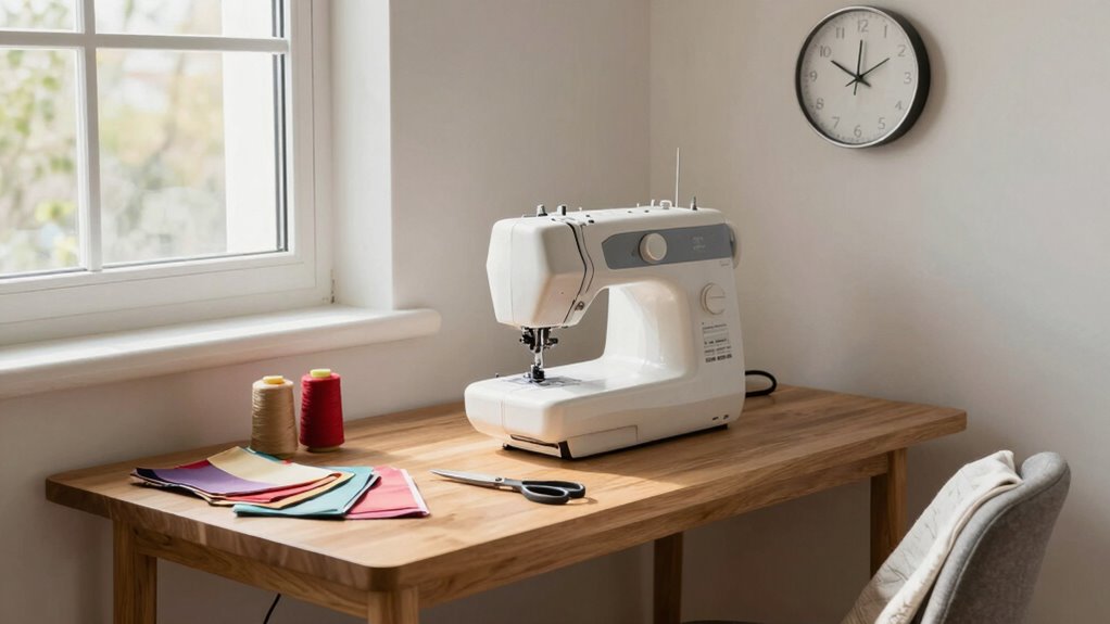 organize tools and fabrics efficiently