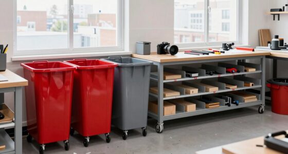 organized scrap storage solutions