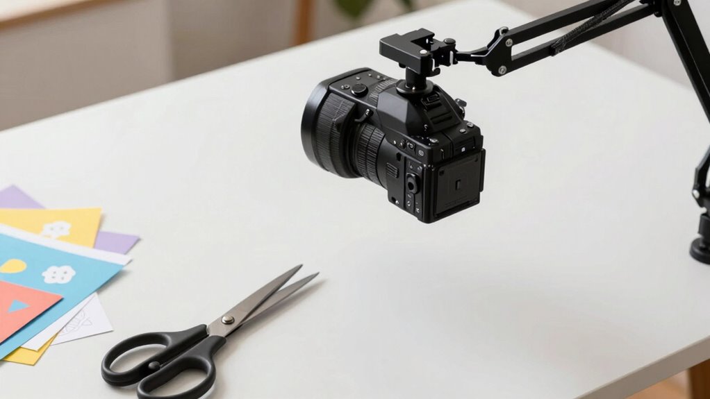 overhead camera setup techniques