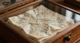 preserve vintage tissue carefully