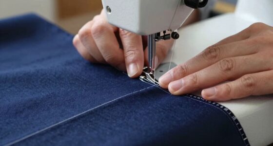 prevent seam distortion heaviness