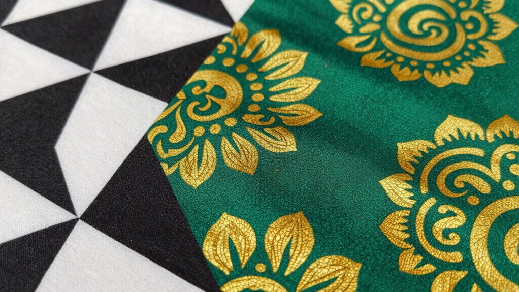 prints clash with shapes