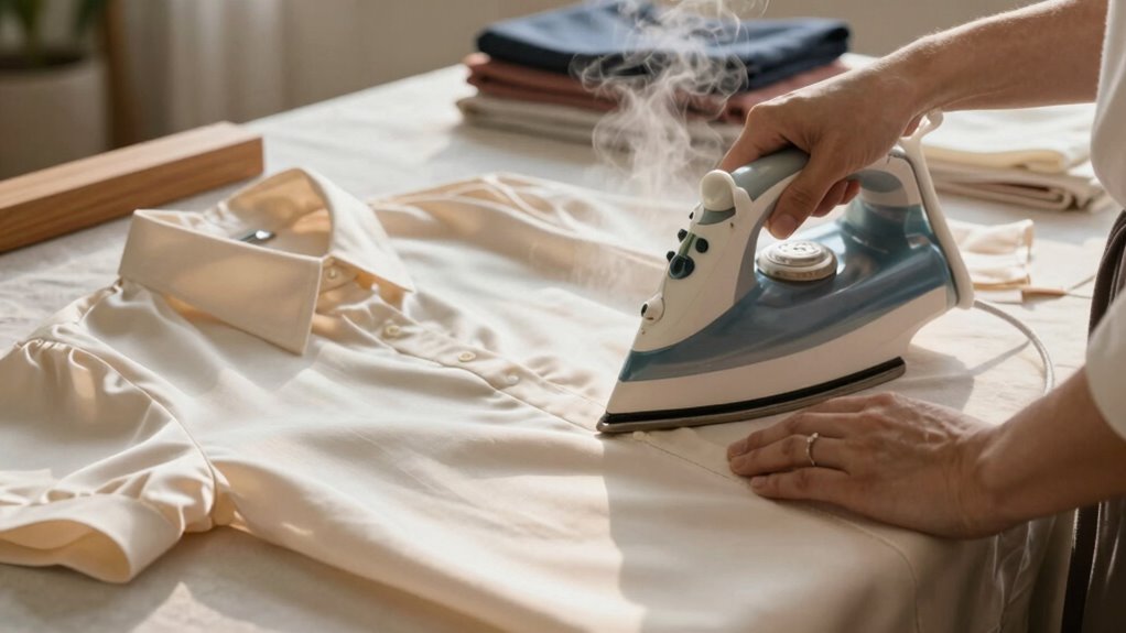 proper pressing enhances garment appearance