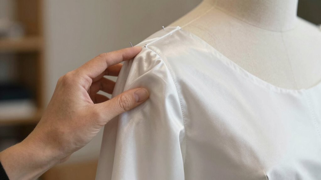 proper sleeve cap ease technique