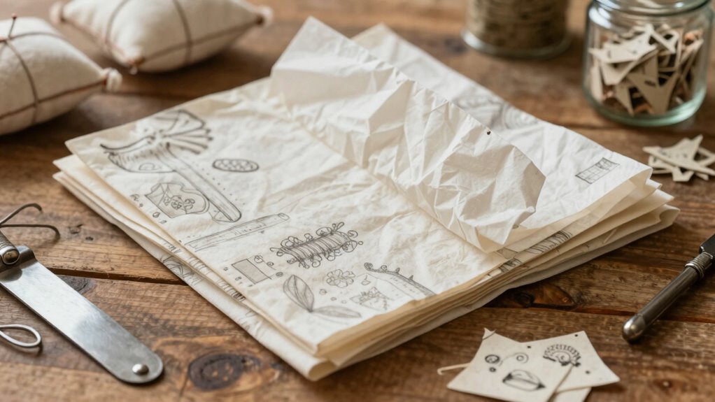 proper vintage pattern preservation