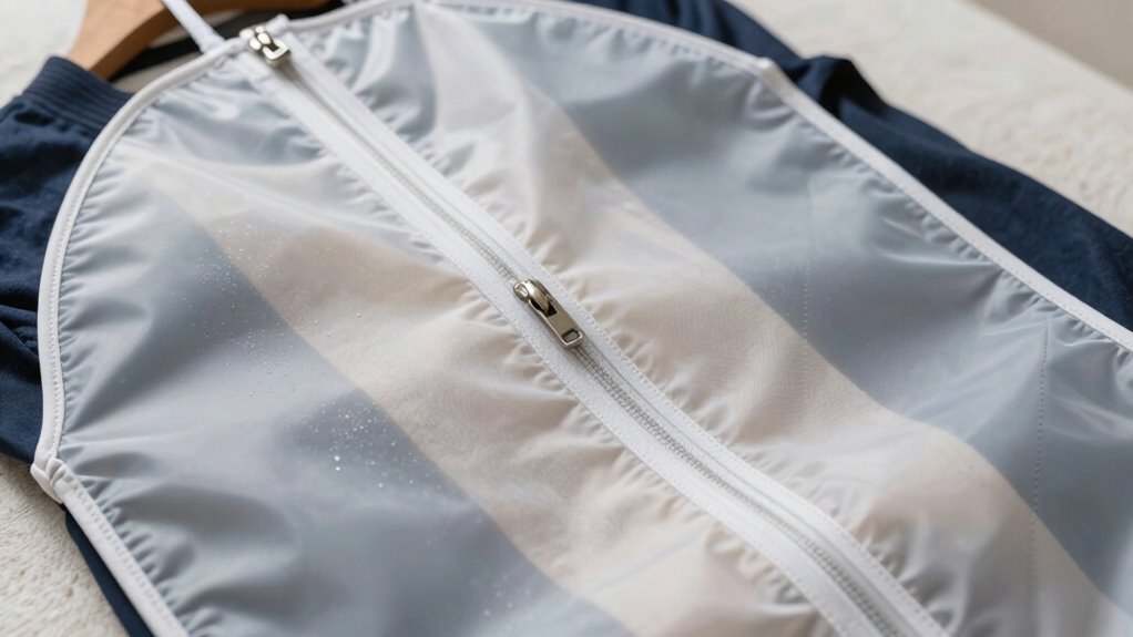 protects clothes traps moisture