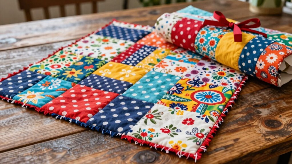 recycle quilt scraps creatively