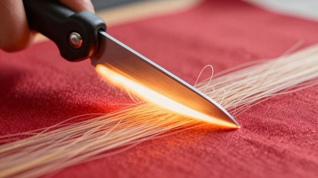 safe precise webbing cutting