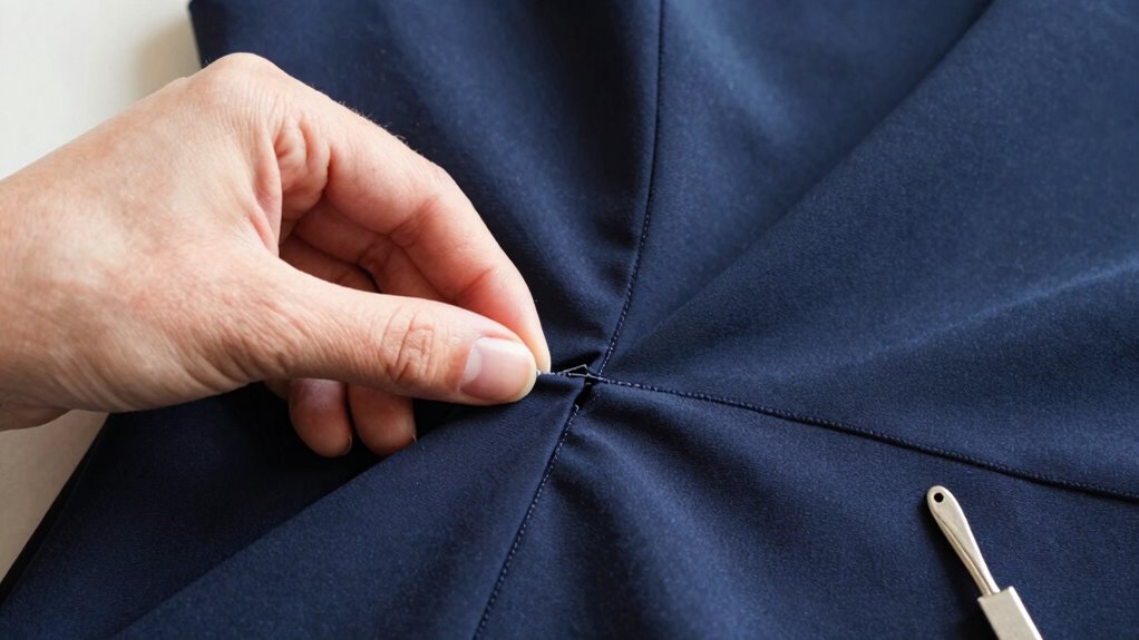 seam adjustment for comfort