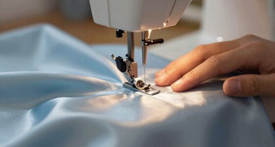 secure fabric while sewing