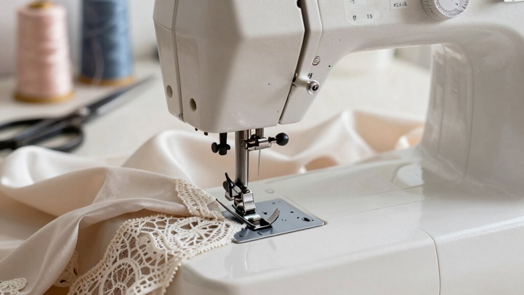 selecting delicate fabric sewing machines