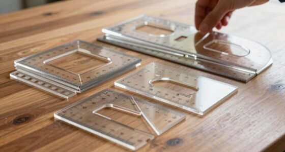 selecting necessary quilting rulers