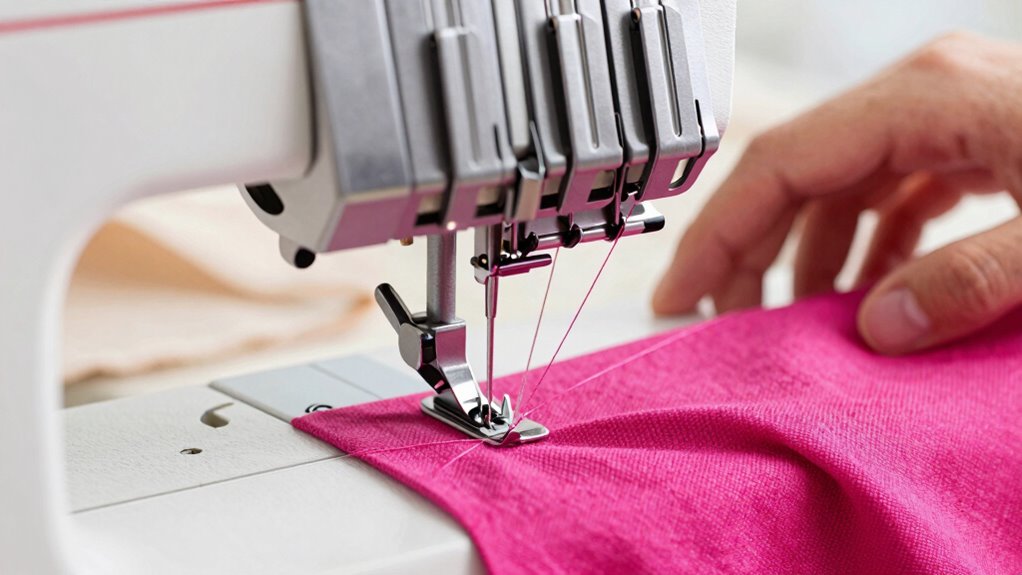 serger enhances sewing efficiency