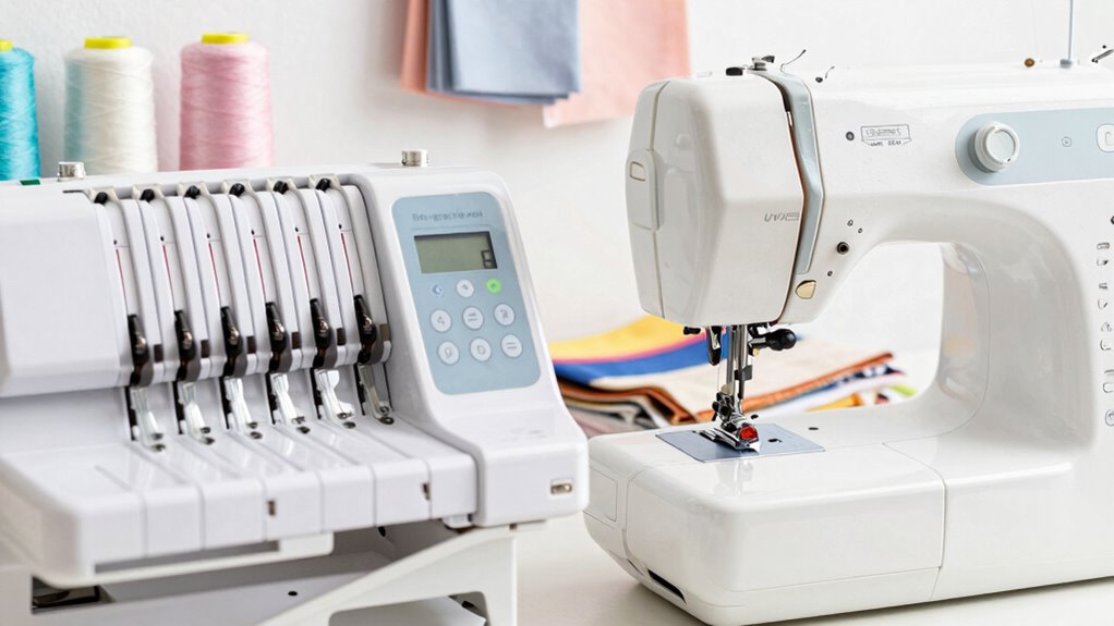 serger for finishing edges